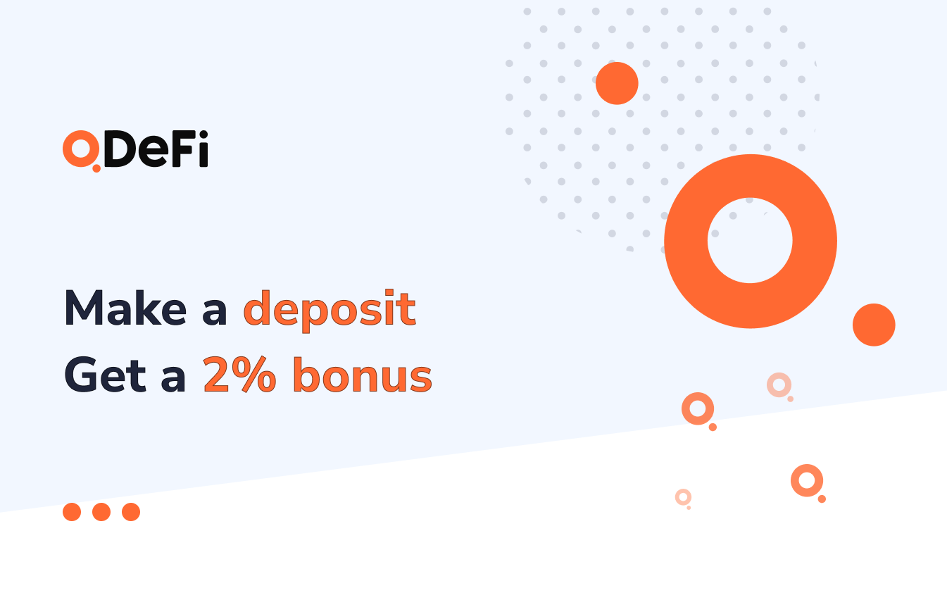 Make a deposit and get a bonus